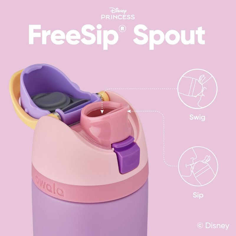 Botella De Agua Owala Disney Princess Freesip 7... image number null