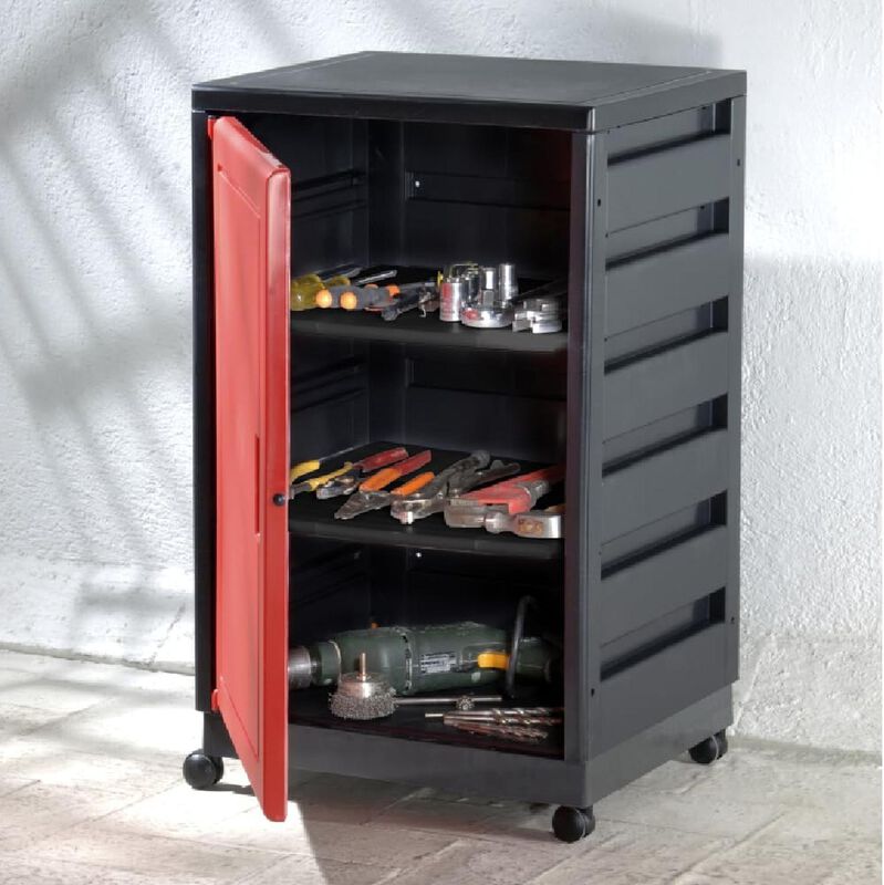 Mueble Organizador Almacenamiento Arno 3 Repisa... image number null