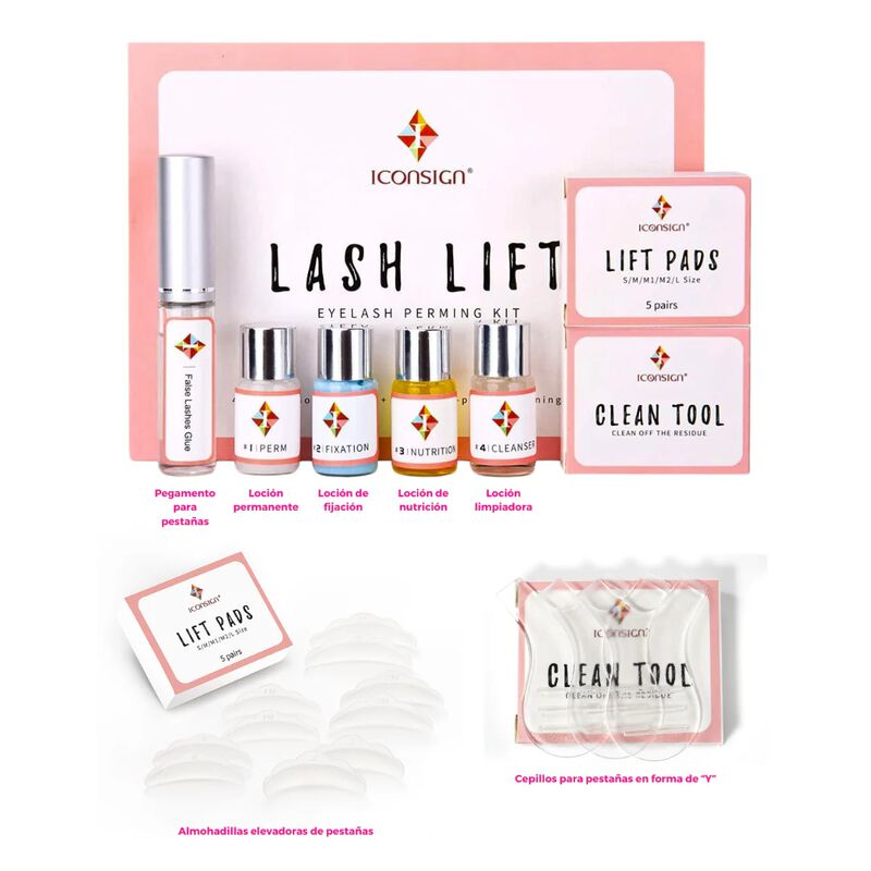 Kit Lash Lifting de Pesta&ntilde;as Rizado Marca Icons... image number null