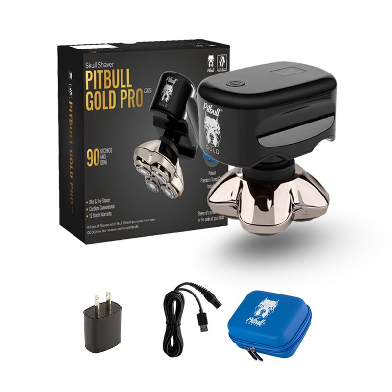 Shaver Skull Shaver Pitbull Gold Pro Gx5 Para C... image number null