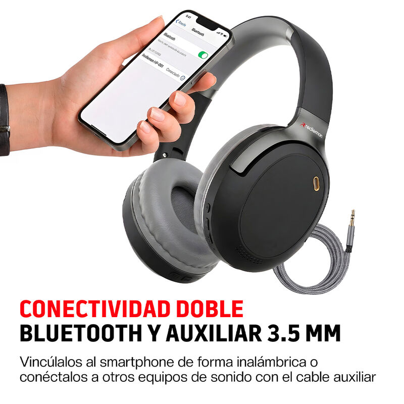 Aud&iacute;fonos Bluetooth Inal&aacute;mbricos Sonido HD Diad... image number null
