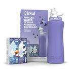 Botella De Agua Cirkul Matte Periwinkle De Acero Inoxidable 950 Ml