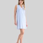 Camis&oacute;n Corto con Estampado de Corazones Celeste