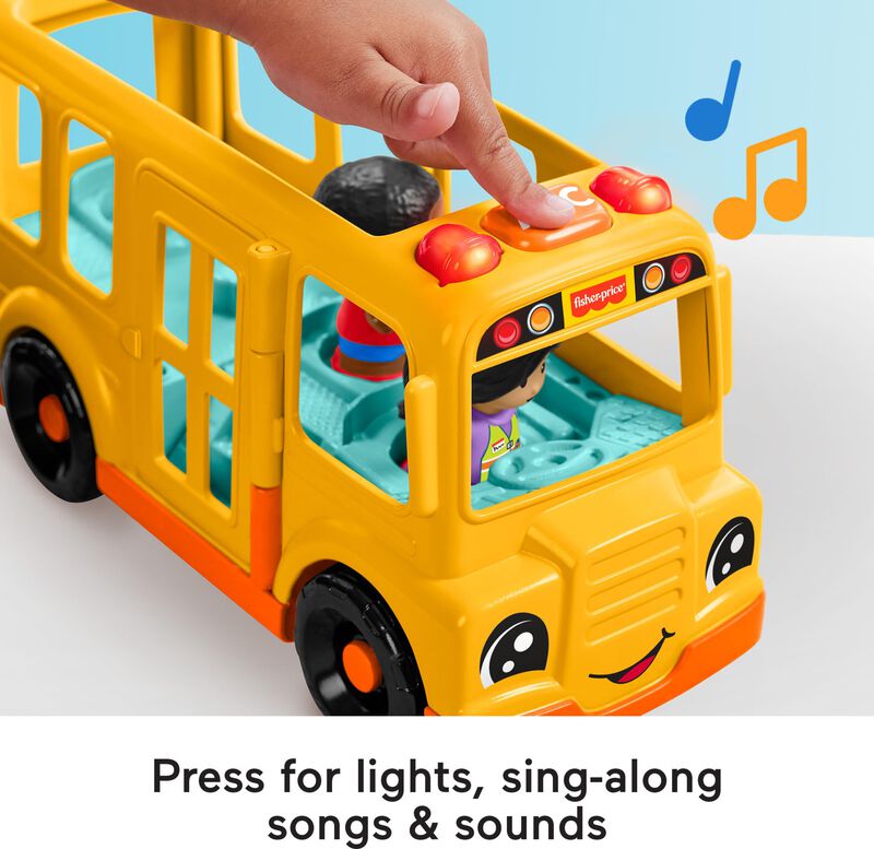 Autob&uacute;s Escolar De Juguete Fisher-price Little ... image number null