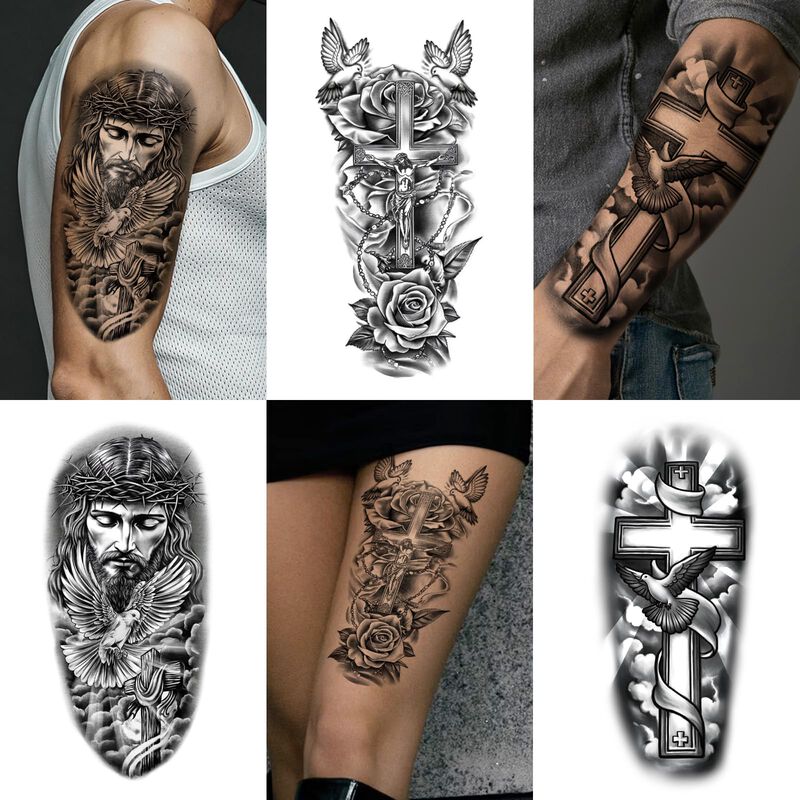 Tatuaje Temporal Yazhiji 77 Hojas Para Adultos ... image number null
