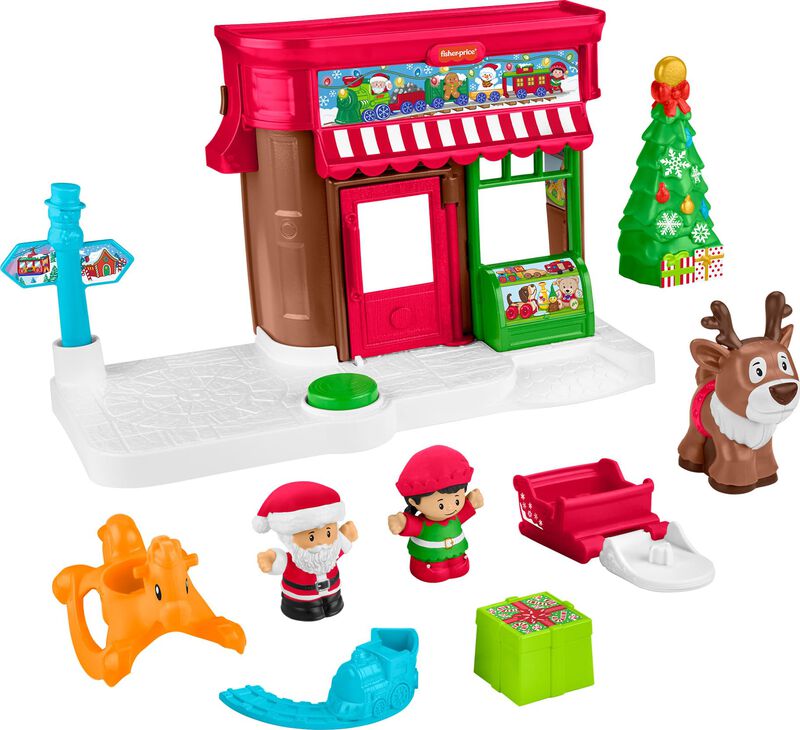 Set De Juguetes Fisher-price Little People Chri... image number null