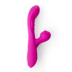 VIBRADOR DILDO SUCCIONADOR FEMENINO CONEJO ROSA TUTIFRUTI