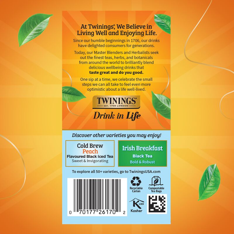 T&eacute; Verde Con Menta Twinings Cold Brew 20 Bolsit... image number null