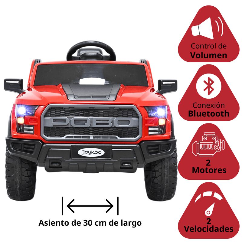 Camioneta El&eacute;ctrica Montable Para Ni&ntilde;os 12v Con... image number null