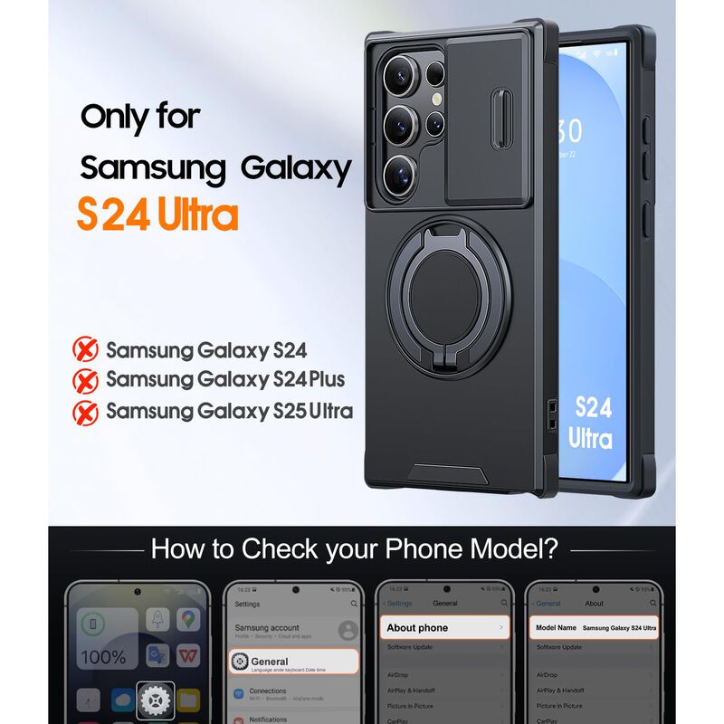 Funda Jame para Samsung Galaxy S24 Ultra con An... image number null