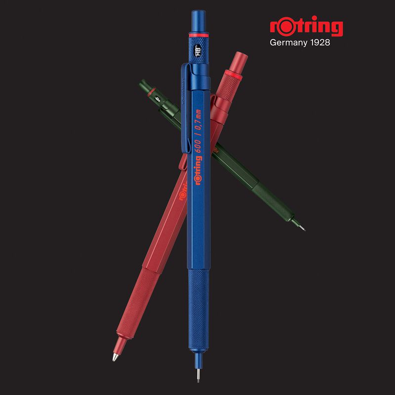 Bol&iacute;grafo Rotring 600 De Tinta Negra De Punta M... image number null