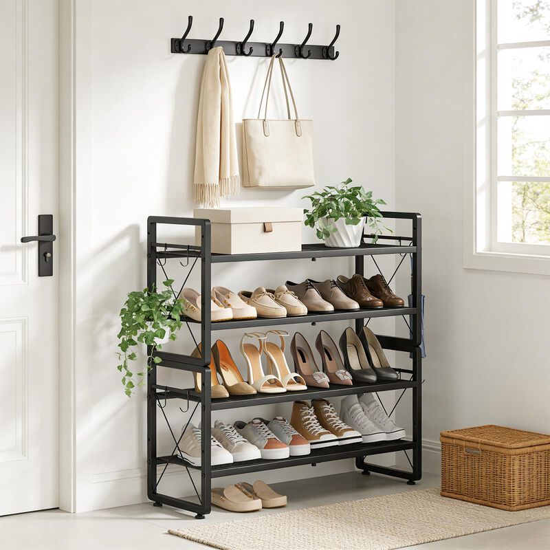 Estante Para Zapatos Elyken De 4 Niveles Expand... image number null
