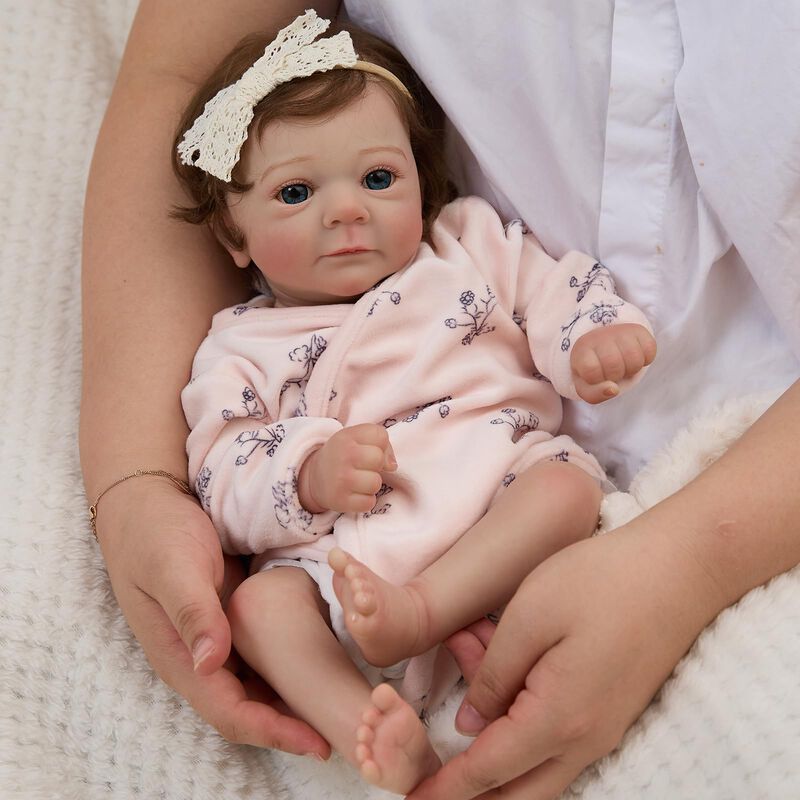 Mu&ntilde;eca Reborn Myrebaby Claire De 17 Pulgadas Co... image number null