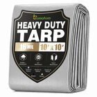 Lona Yumatum 3x3 m 16 mil Resistente Impermeable Plateada