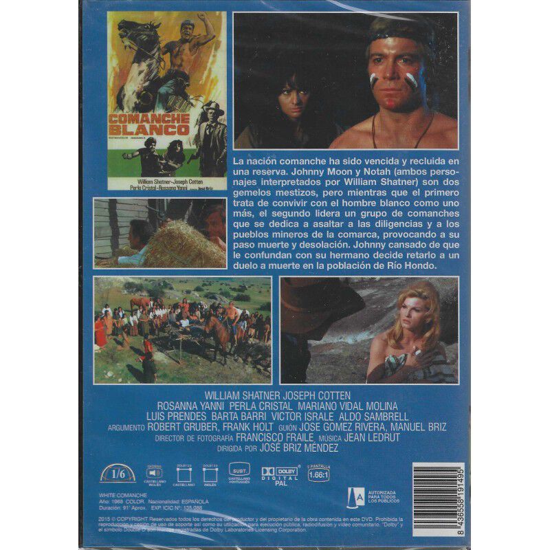 Comanche Blanco 1968 Dvd image number null