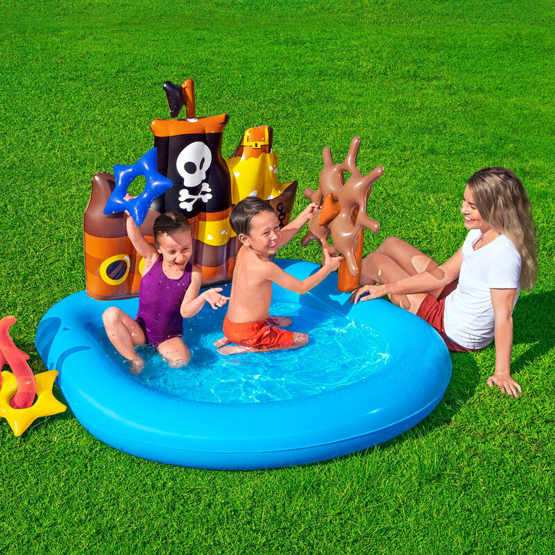 Alberca Inflable con Accesorios Barco Redonda 1... image number null