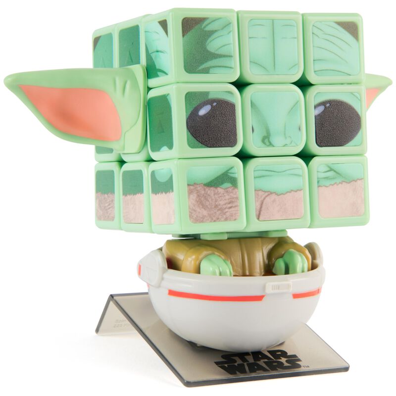 Cubo Rubik's Cuber De Star Wars Grogu Con Panta... image number null