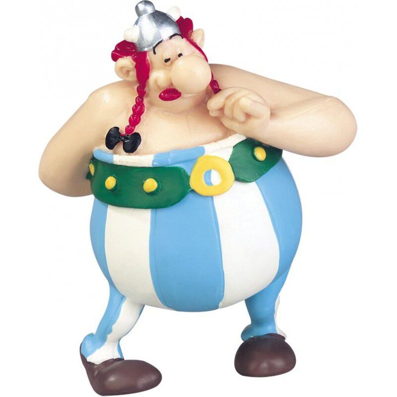 Figura Ob&eacute;lix Con Ramo De Flores Ast&eacute;rix Y Ob&eacute;l... image number null