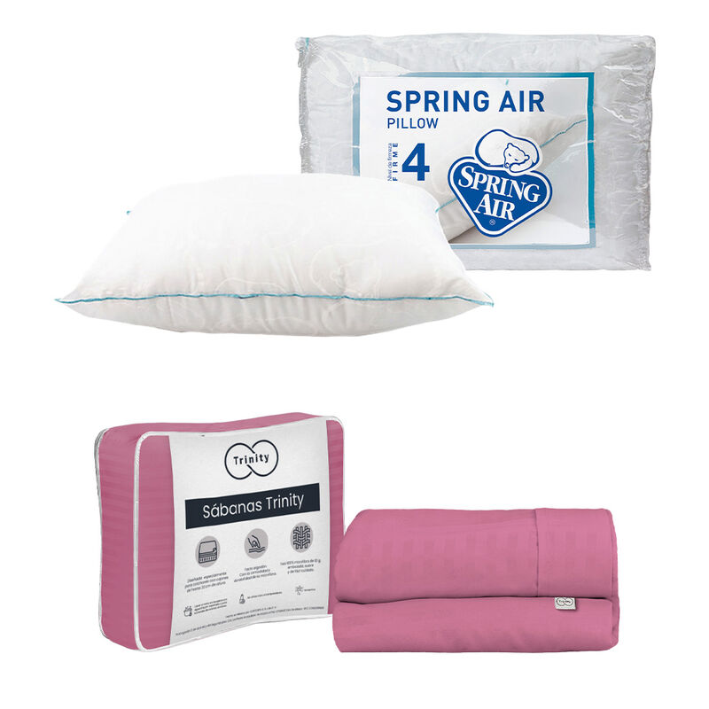 1 juego de S&aacute;banas Individual Trinity Palo de R... image number null