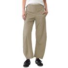 Pantalones Lomon Corte Barril Caqui M Stretch Pierna Ancha