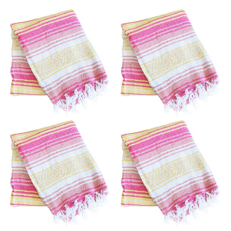 Manta La Montana 188x127 cm Pack De 4 Coral/ama... image number null