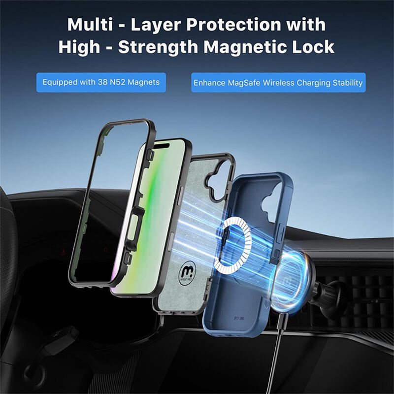 Funda Mybat Maverick Rogue Para Iphone 17 - Azu... image number null