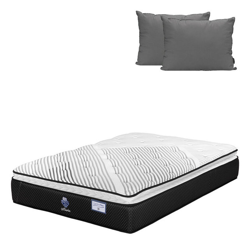 Colch&oacute;n Queen Size Alaska Spring Air + Almohada... image number null