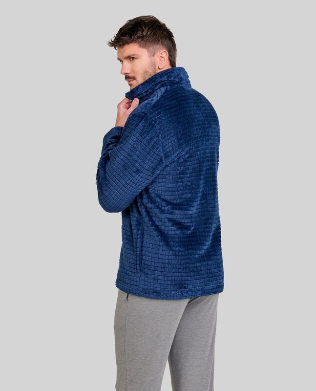 Bata con Cremallera a Cuadros Marino Marino image number null