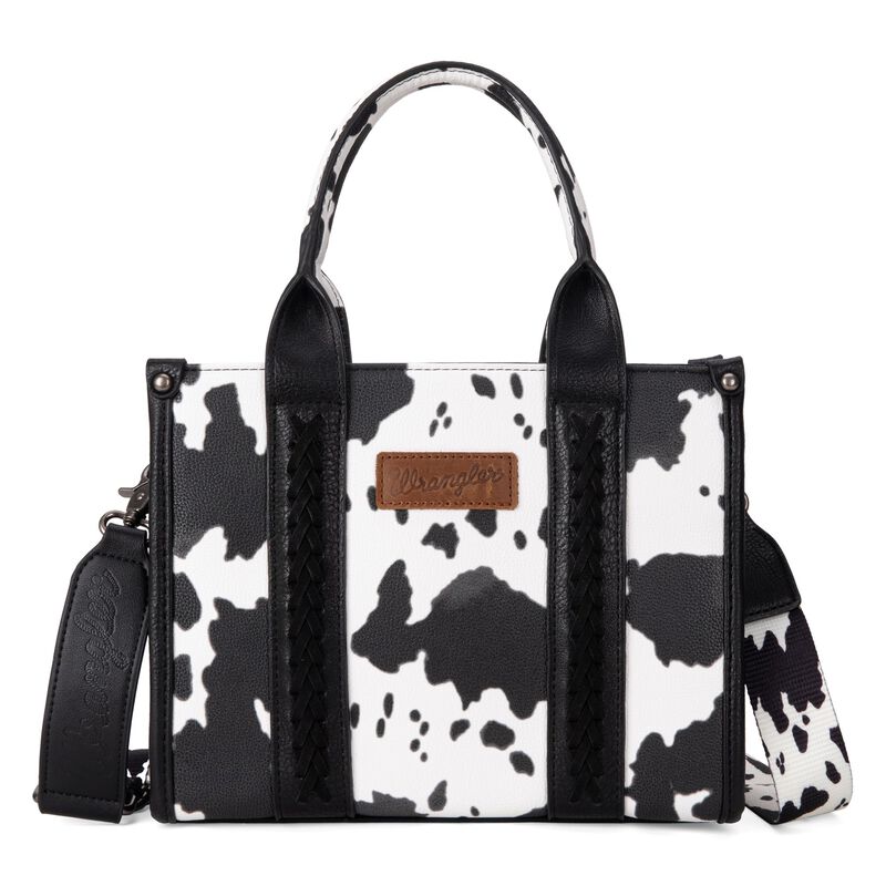 Bolso Wrangler Con Estampado De Vaca Para Mujer... image number null