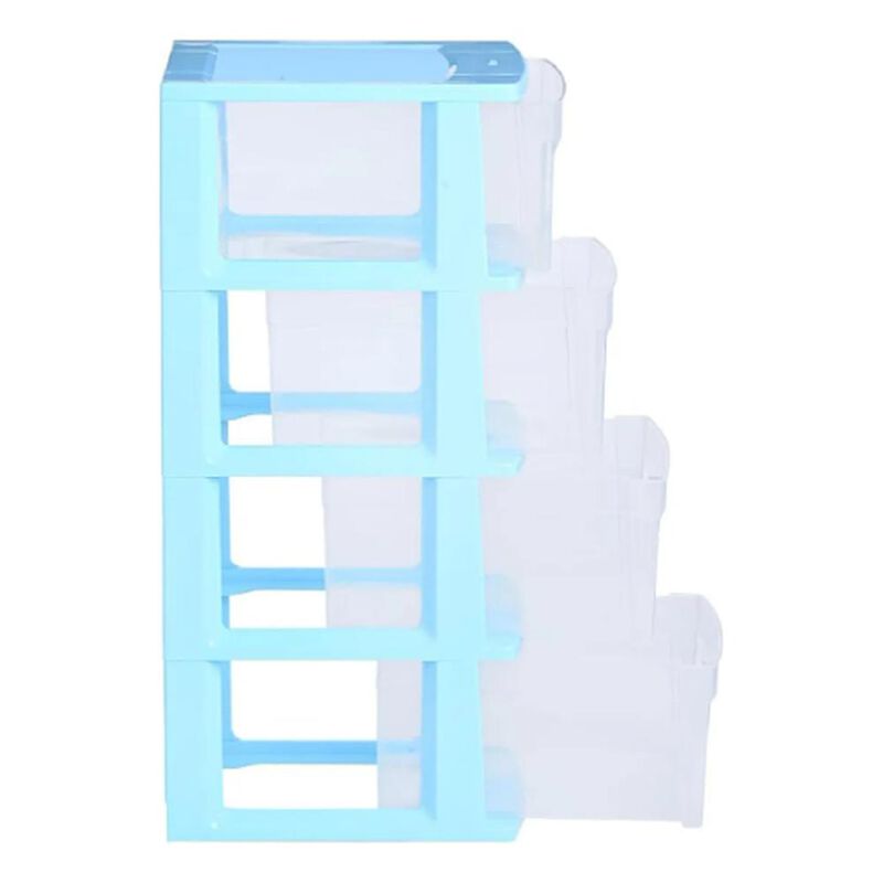 Caja Pl&aacute;stico Organizador Cajonera 4 Cajones Al... image number null