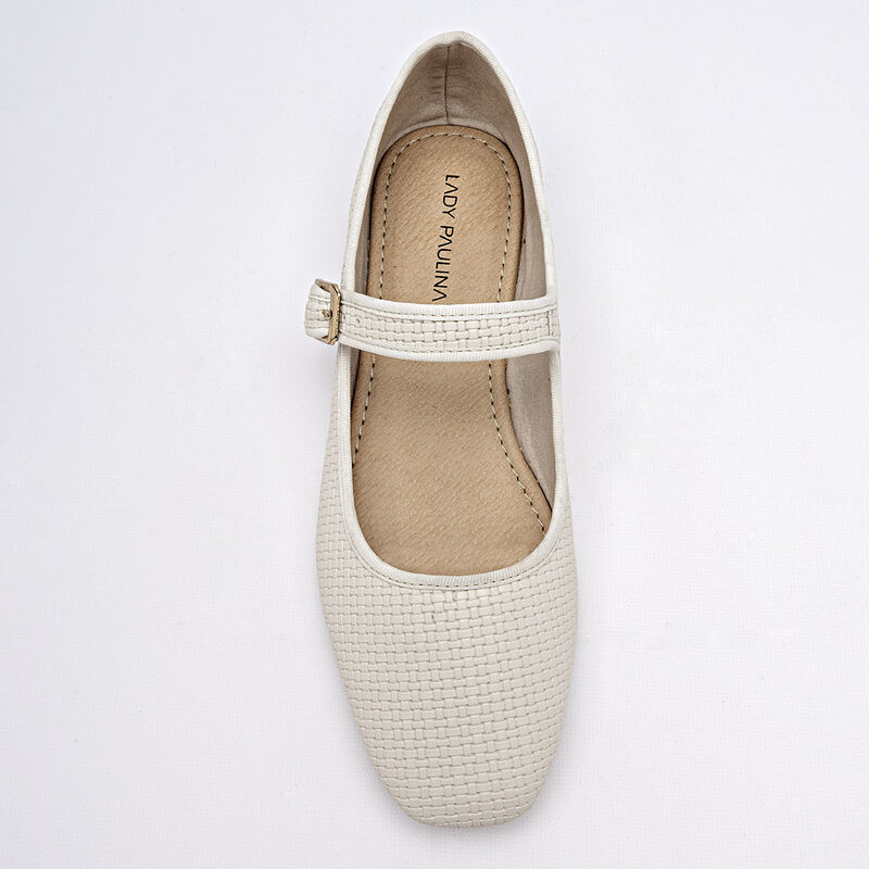 Lady Paulina balerina para mujer  latte cod 140... image number null