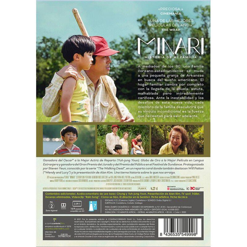 Minari. Historia De Mi Familia [dvd] image number null