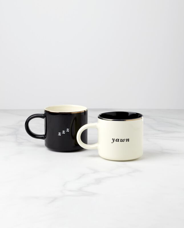 Juego De 2 Tazas Negras De 355 ml Kate Spade Ne... image number null