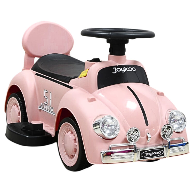 Montable El&eacute;ctrico Para Ni&ntilde;os 6v Con Bast&oacute;n Aju... image number null