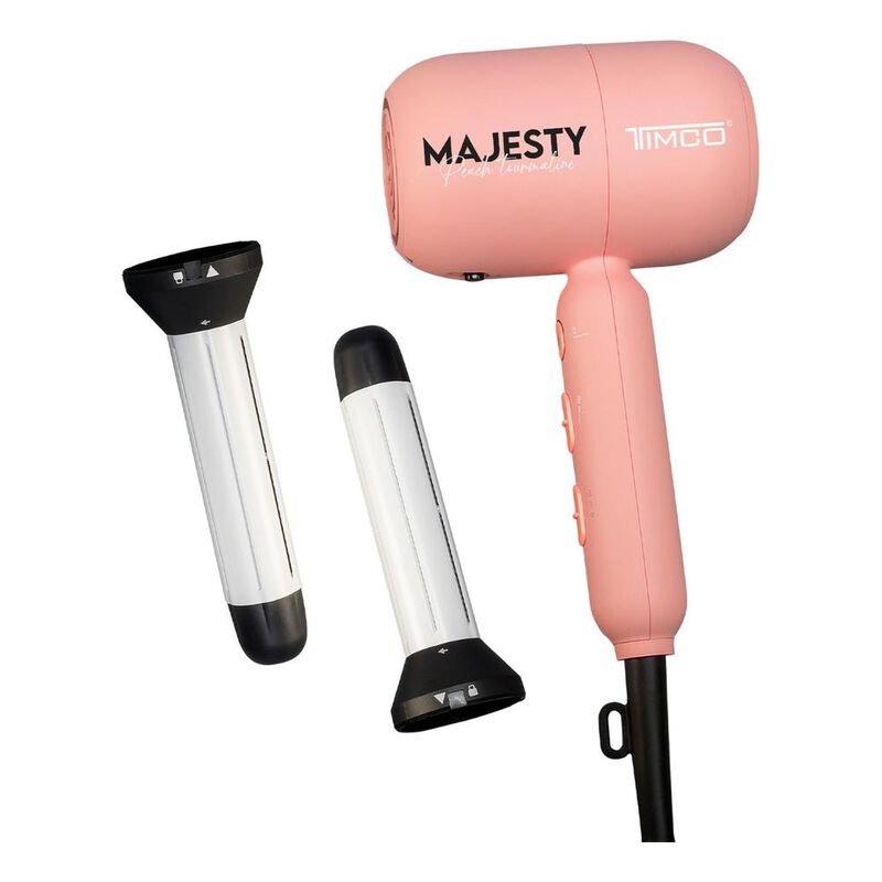 Secadora Rizador Cabello Majesty Dos Barriles 2... image number null