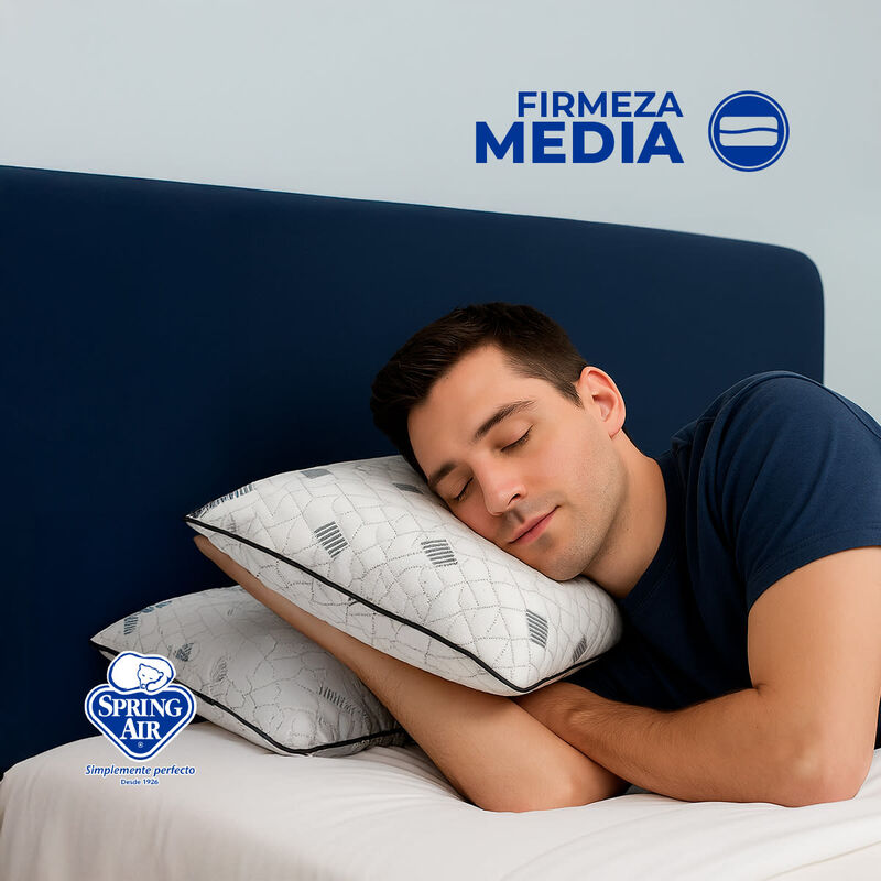 Spring Air Almohada Luxe-Carb&oacute;n Almohada Reduce... image number null