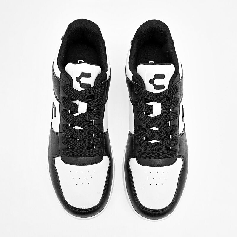 Charly tenis  para hombre blanco negro cod 1397... image number null