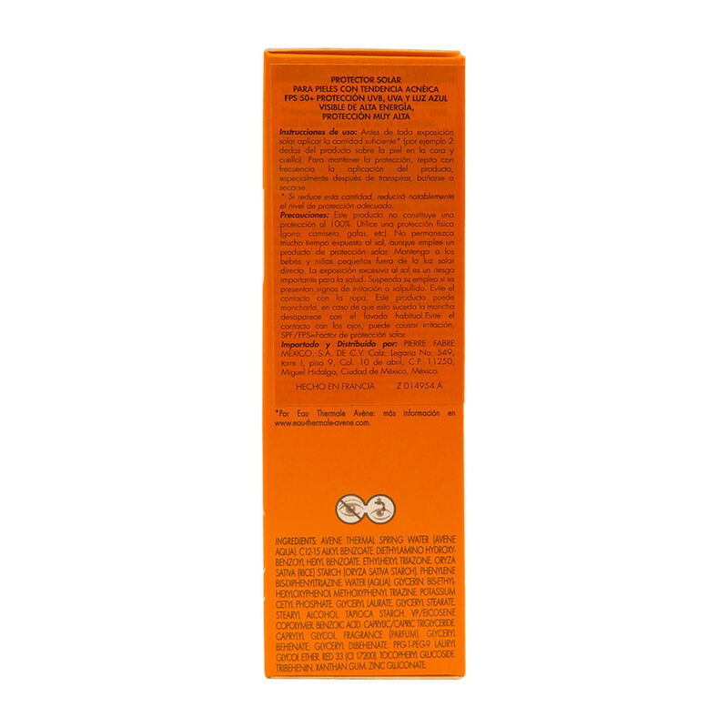 Av&egrave;ne Protector Solar Cleanance FPS 50+ para pi... image number null