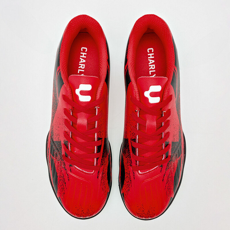Charly Tenis deportivo para hombre rojo negro, ... image number null