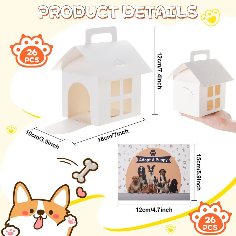 Cajas De Regalo Para Fiesta Lovyno 26 Uds Con F... image number null