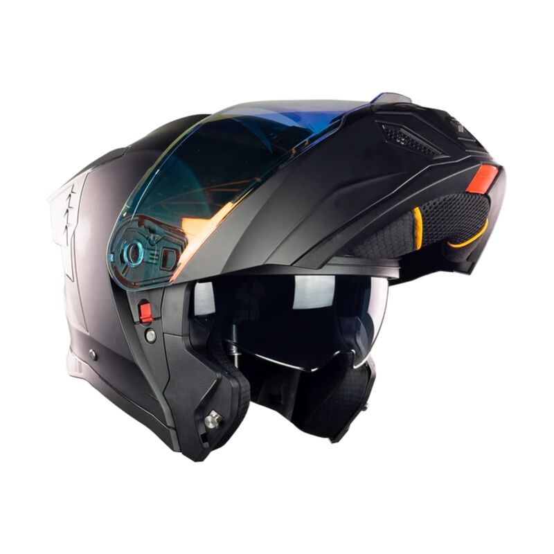 X-casco Kov Mamba Solido Negro Mate ECE S image number null