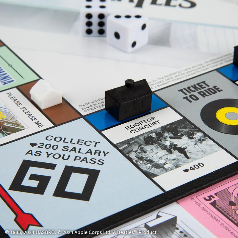 Juego De Mesa Usaopoly Monopoly The Beatles Roc... image number null