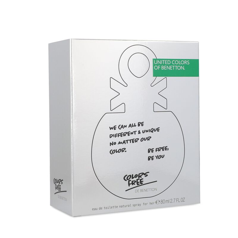 Benetton Colors Free Her 80Ml Edt Spray image number null