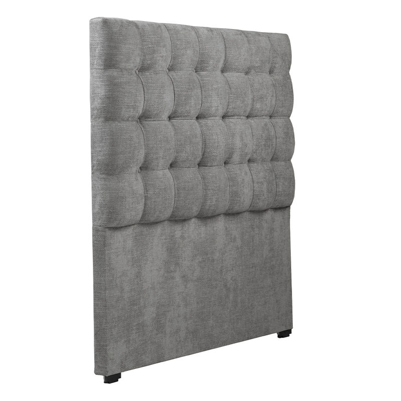 Cabecera Individual Trinity Slip Gris Oscuro image number null
