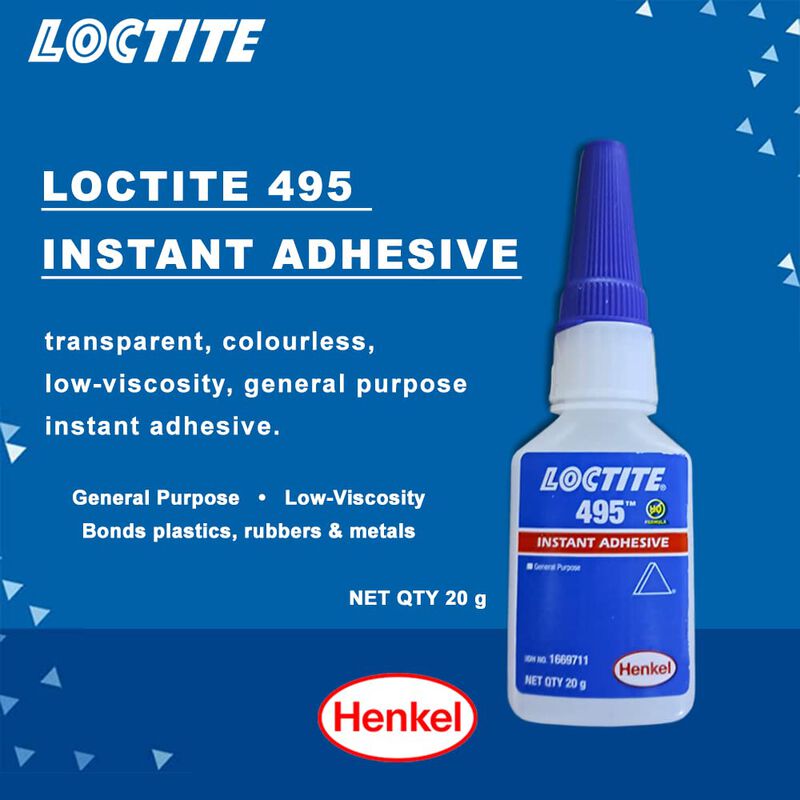 Superpegamento Loctite Original Henkel 495 De U... image number null
