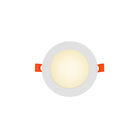 L&aacute;mpara Empotrable Downlight Led 6 W, Luz C&aacute;lida Brillante, No Atenuable, Multivoltaje