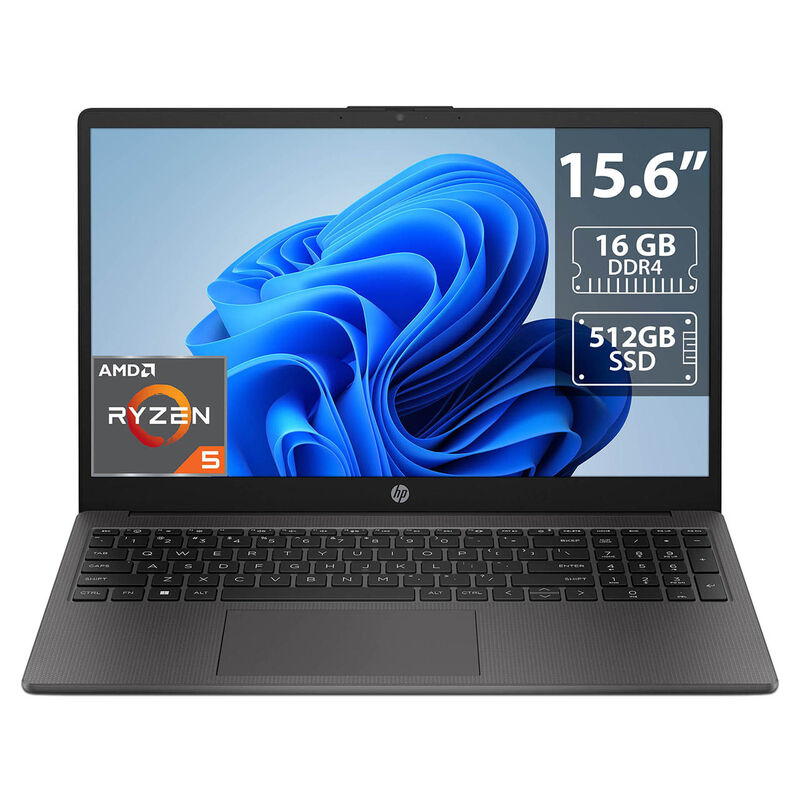 Laptop HP 255 G10: AMD Ryzen 5 7530U, RAM 16GB ... image number null