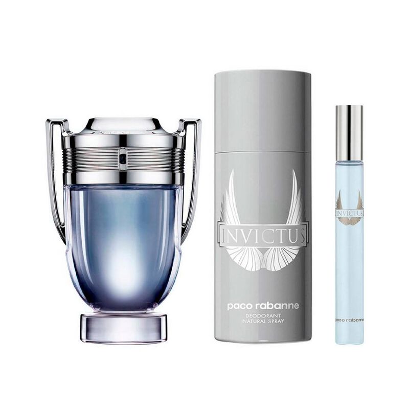 Set de Hombre Paco Rabanne Invictus de 3 Pzs -M... image number null