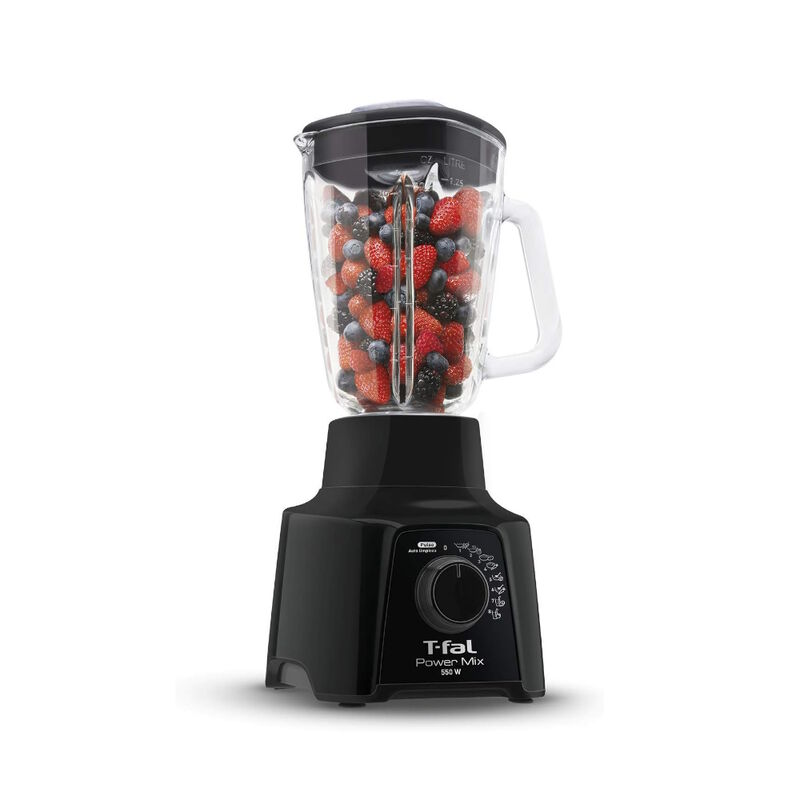 Licuadora 8 Vel + Pulso Vaso Vidrio Negro T-fal... image number null