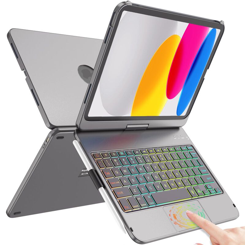 Funda Con Teclado Fuwang Para Ipad 11" A16 10.9... image number null